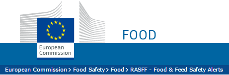 RASFF (RAPID ALERT SYSTEM FOR FOOD AND FEED) Systém rychlého varování pro potraviny a krmiva 1978 Zajištění rychlého přenosu informací o zdravotně závadných potravinách rostlinného a živočišného