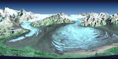 Severní Amerika Třetihory během několika fází vyvrásnění Kordiller mimořádně silné pohyby, přesmyky vznik několika horských pásem: vnitřní pásmo pobřežní pásmo, prostor mezi nimi vyzdvižen a