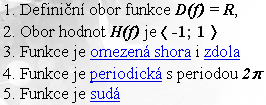 M - Matematika - třída ODK - celý ročník ± Funkce kosinus Funkce kosinus Určení funkce z jednotkové kružnice: V pravoúhlém trojúhelníku je funkce