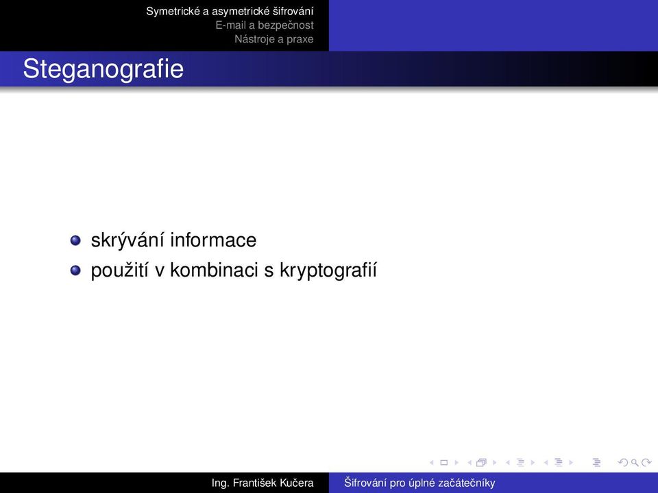 skrývání informace