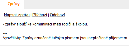 Obrázek 73: Známky 6.3 Deník praxe Další známky, které jako rodič můžete vyhledat, jsou známky z praxe (záložka Deník z praxe). Hodnocení z praxe se uděluje jednou za měsíc.