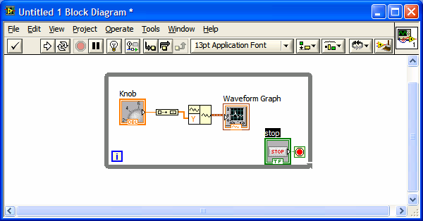 LabVIEW definice názvosloví 2 Front Panel (FP) uživatelské rozhraní, čelní panel virtuálního