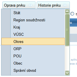 5.7.10.8. Odstranit položku Odstraní poloţku ze seznamu. 5.8. Detail opravného NZ [UNZ110] Formulář s detailem opravného NZ je stejný a má i stejnou funkcionalitu jako Detail NZ, s výjimkou tlačítek pro přidávání poloţek k NZ.