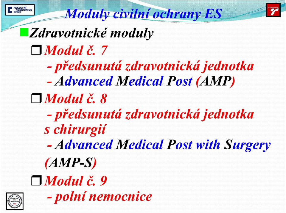 (AMP) rmodul č.