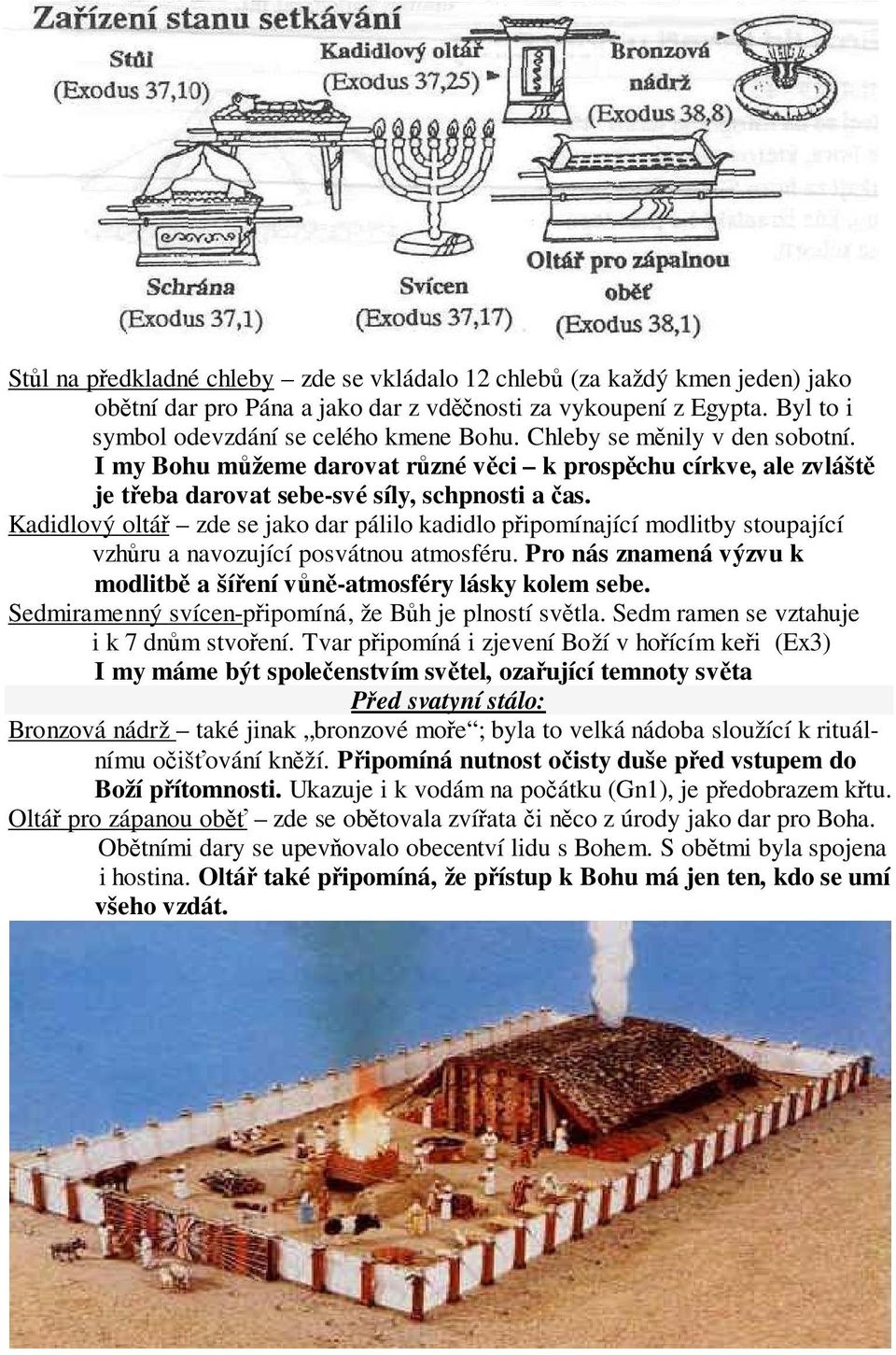 Kadidlový oltář zde se jako dar pálilo kadidlo připomínající modlitby stoupající vzhůru a navozující posvátnou atmosféru. Pro nás znamená výzvu k modlitbě a šíření vůně-atmosféry lásky kolem sebe.