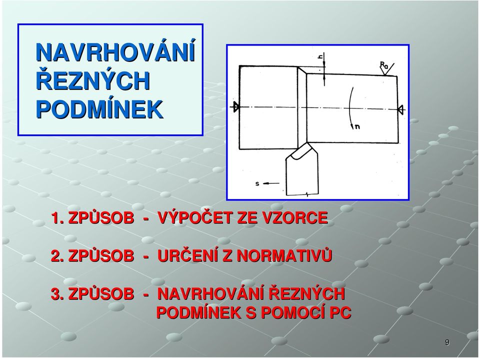 ZPŮSOB - URČEN ENÍ Z NORMATIVŮ 3.