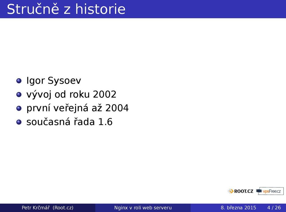 současná řada 1.6 Petr Krčmář (Root.