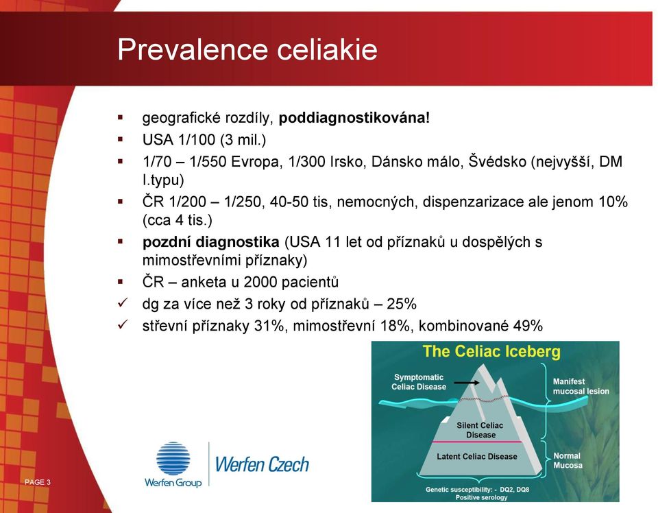 typu) ČR 1/200 1/250, 40-50 tis, nemocných, dispenzarizace ale jenom 10% (cca 4 tis.