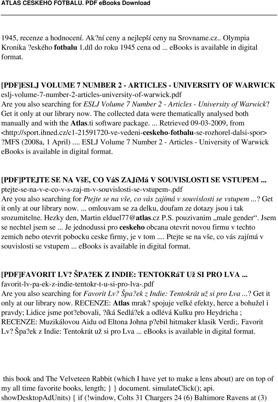 pdf Are you also searching for ESLJ Volume 7 Number 2 - Articles - University of Warwick? Get it only at our library now.