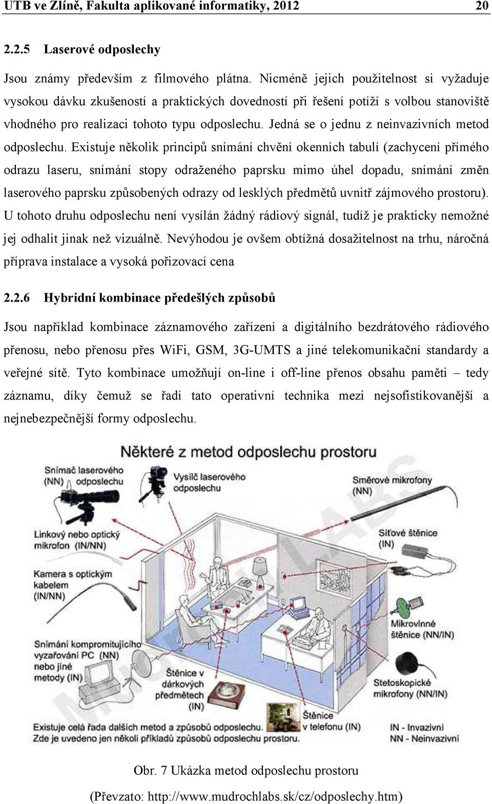 Jedná se o jednu z neinvazivních metod odposlechu.