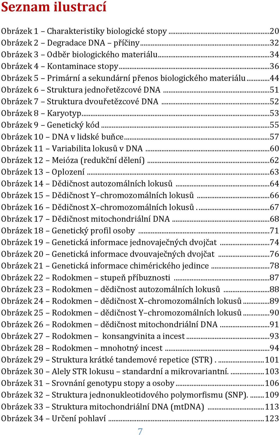 ..53 Obrázek 9 Genetický kód...55 Obrázek 10 DNA v lidské buňce...57 Obrázek 11 Variabilita lokusů v DNA...60 Obrázek 12 Meióza (redukční dělení)...62 Obrázek 13 Oplození.