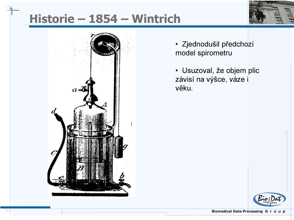 spirometru Usuzoval, že