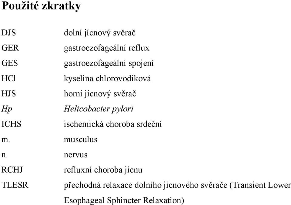 Helicobacter pylori ICHS ischemická choroba srdeční m. musculus n.