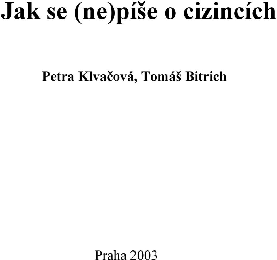 Petra Klvačová,