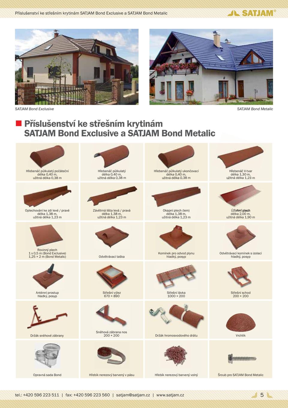 užitná délka 0,38 m užitná délka 1,23 m Oplechování ke zdi levé / pravé délka 1,38 m, užitná délka 1,23 m Závětrná lišta levá / pravá délka 138 1,38 m, užitná délka 1,23 m Okapní plech (lem) délka