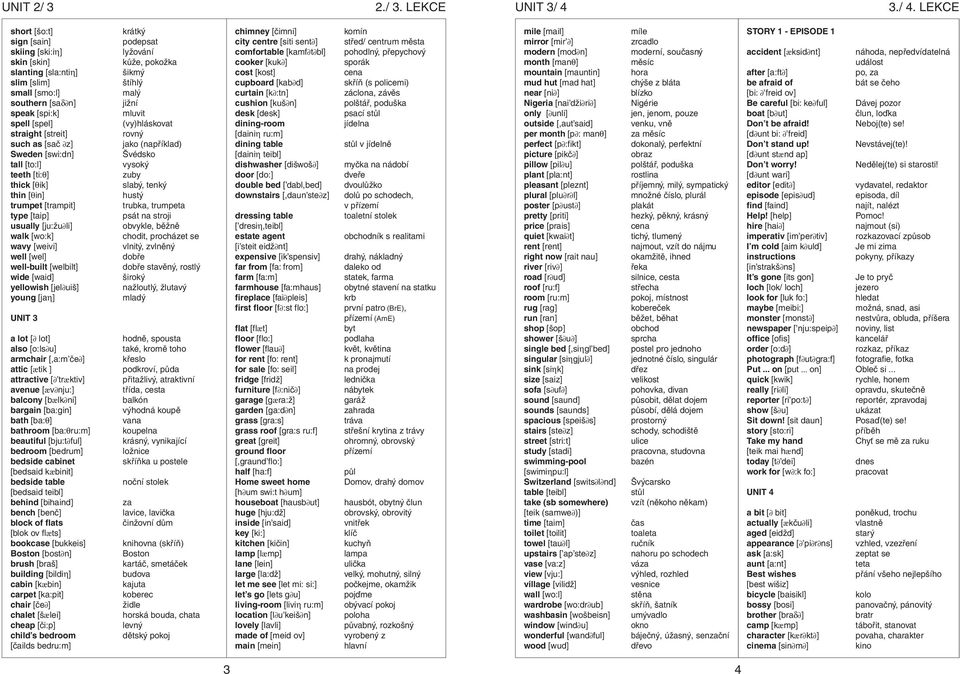 LEKCE short [šo:t] sign [sain] skiing [ski:iη] skin [skin] slanting [sla:ntiη] slim [slim] small [smo:l] southern [saδ n] speak [spi:k] spell [spel] straight [streit] such as [sač z] Sweden [swi:dn]