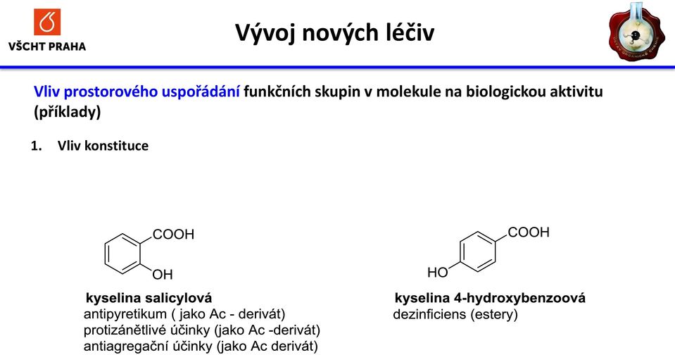 funkčních skupin v molekule na