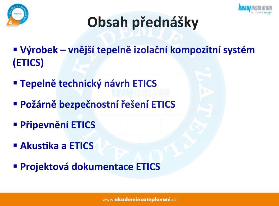 (ETICS)! Tepelně technický návrh ETICS!