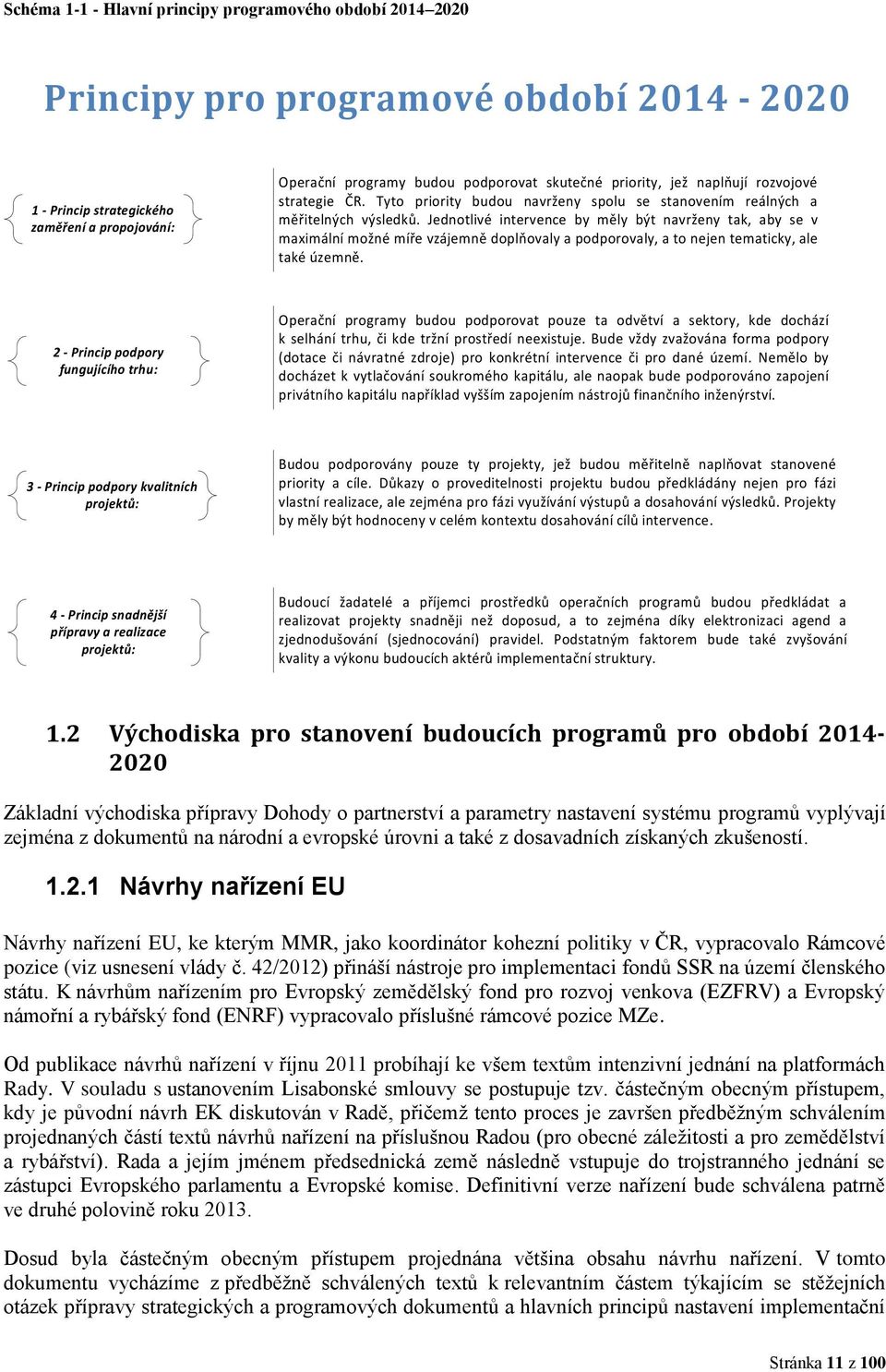 Jednotlivé intervence by měly být navrženy tak, aby se v maximální možné míře vzájemně doplňovaly a podporovaly, a to nejen tematicky, ale také územně.