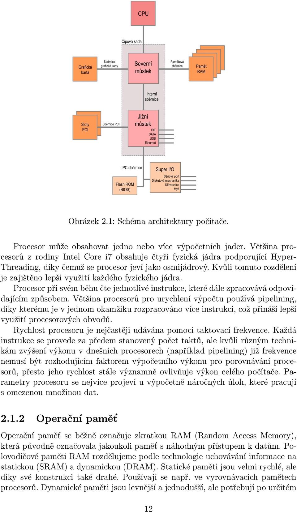 Kvůli tomuto rozdělení je zajištěno lepší využití každého fyzického jádra. Procesor při svém běhu čte jednotlivé instrukce, které dále zpracovává odpovídajícím způsobem.