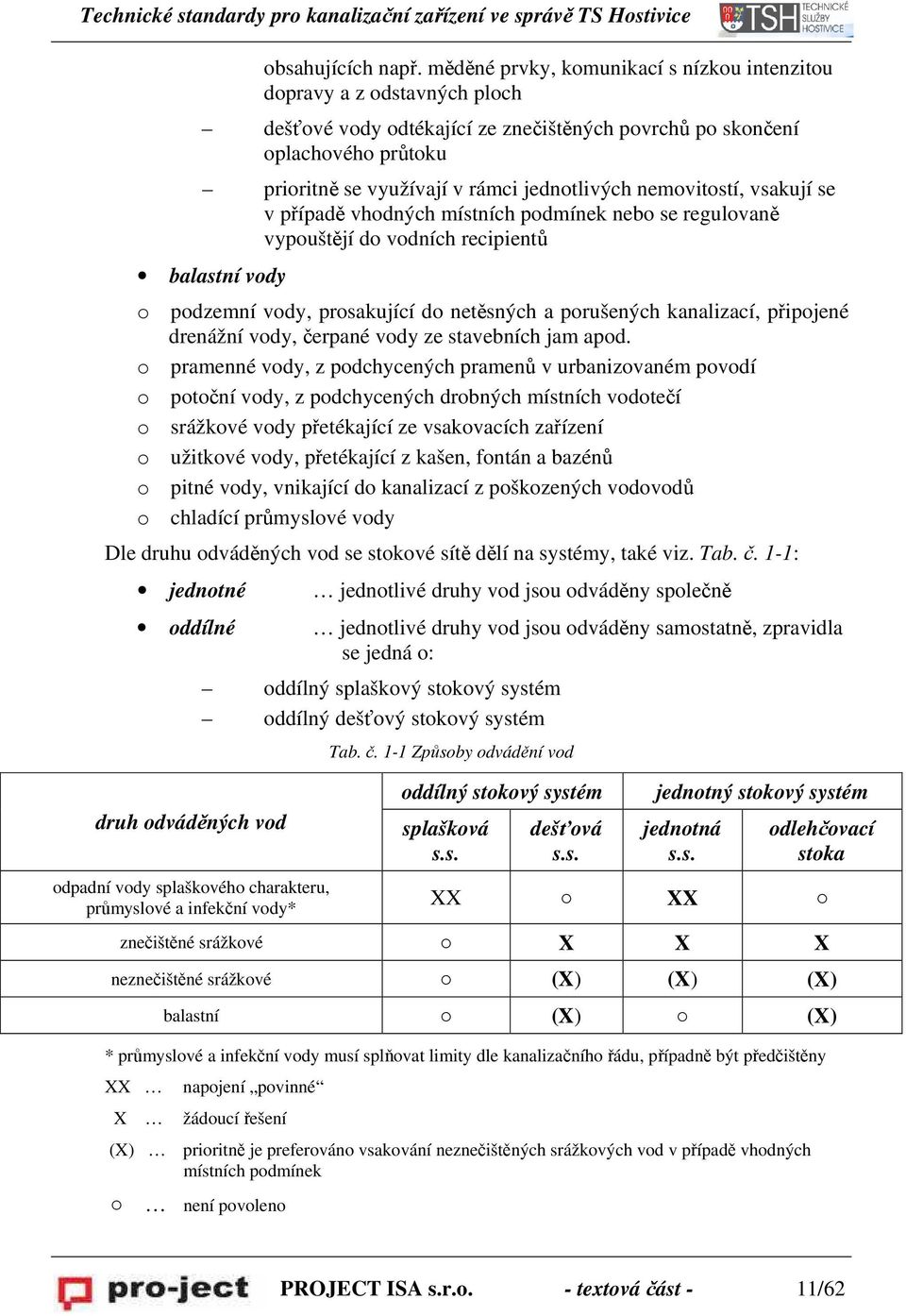 nemovitostí, vsakují se v případě vhodných místních podmínek nebo se regulovaně vypouštějí do vodních recipientů balastní vody o podzemní vody, prosakující do netěsných a porušených kanalizací,