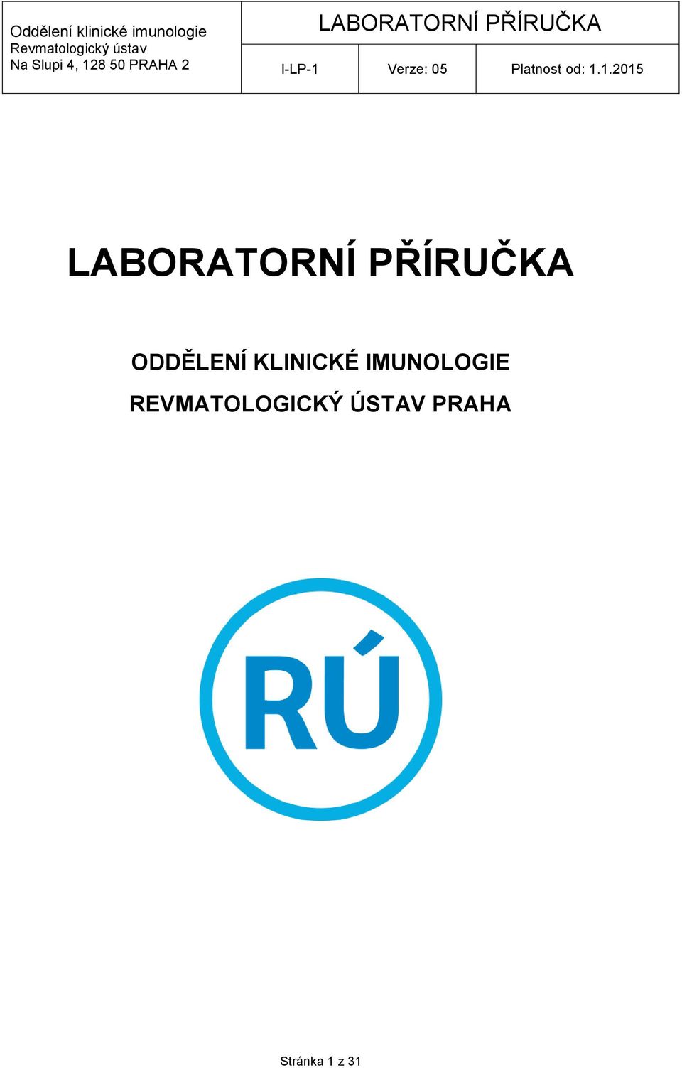 REVMATOLOGICKÝ