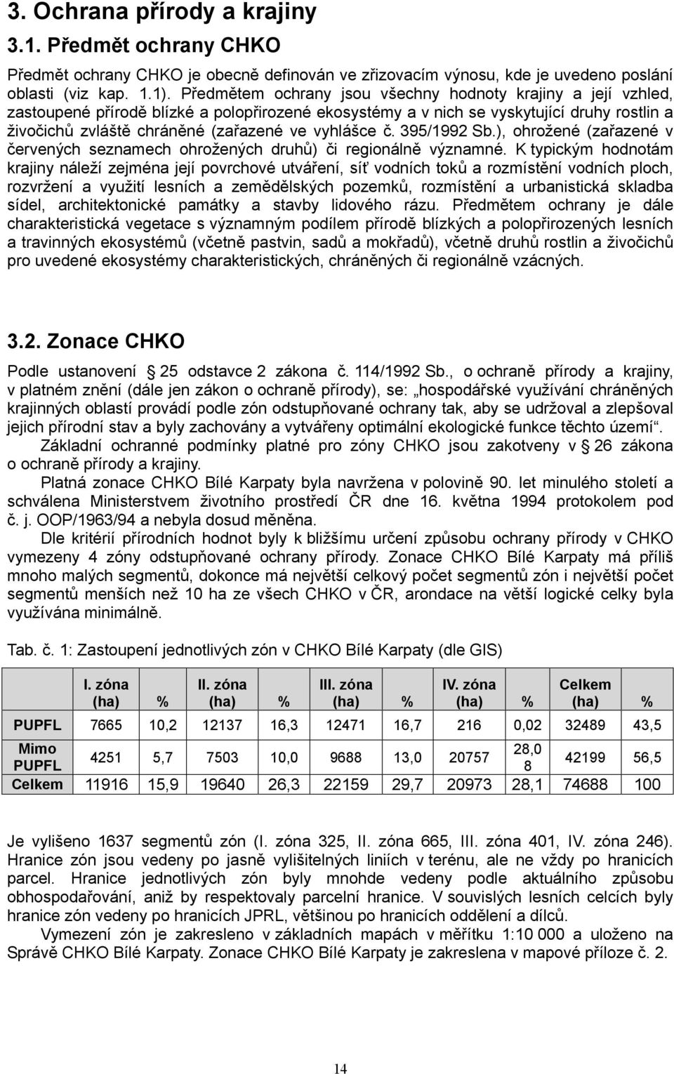 vyhlášce č. 395/1992 Sb.), ohrožené (zařazené v červených seznamech ohrožených druhů) či regionálně významné.