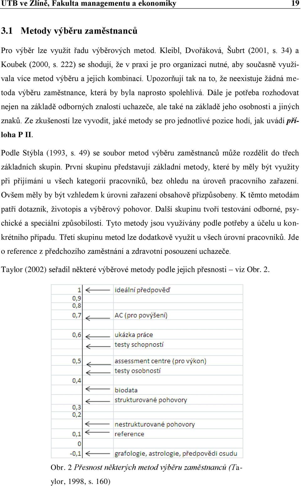 Upozorňují tak na to, že neexistuje žádná metoda výběru zaměstnance, která by byla naprosto spolehlivá.