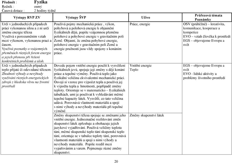 Určí v jednoduchých případech teplo přijaté či odevzdané tělesem.