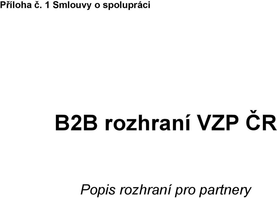 spolupráci B2B