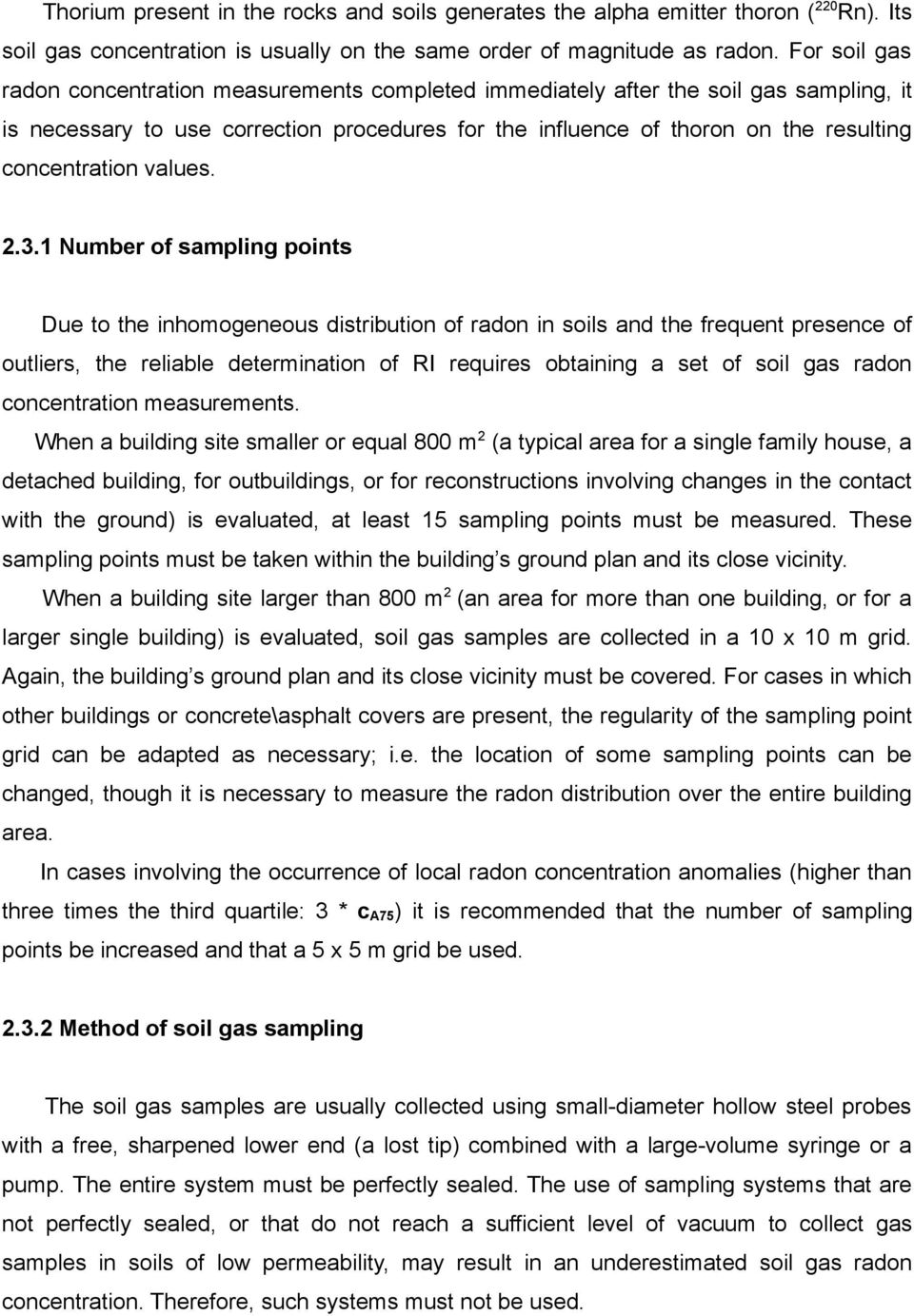 concentration values. 2.3.