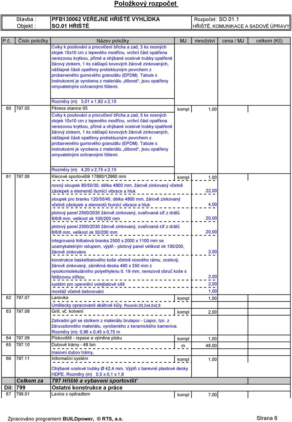 Tabule s instrukcemi je vyrobena z materiálu dibond, jsou opatřeny omyvatelnými ochrannými fóliemi. Rozměry (m) 3,01 x 1,82 x 2,15 60 797.