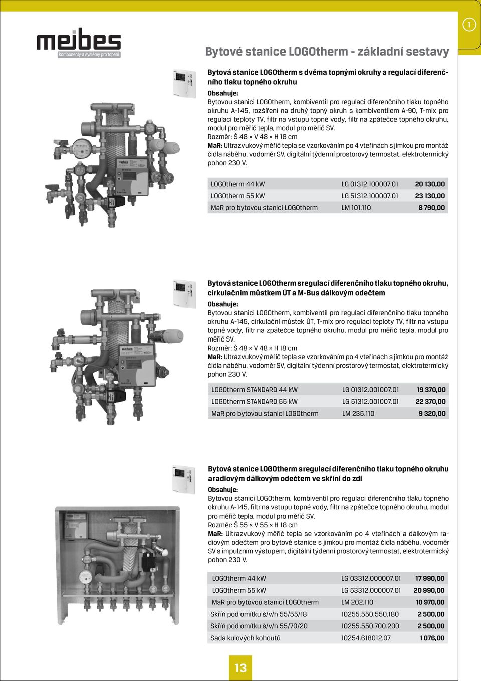 modul pro měřič tepla, modul pro měřič SV.