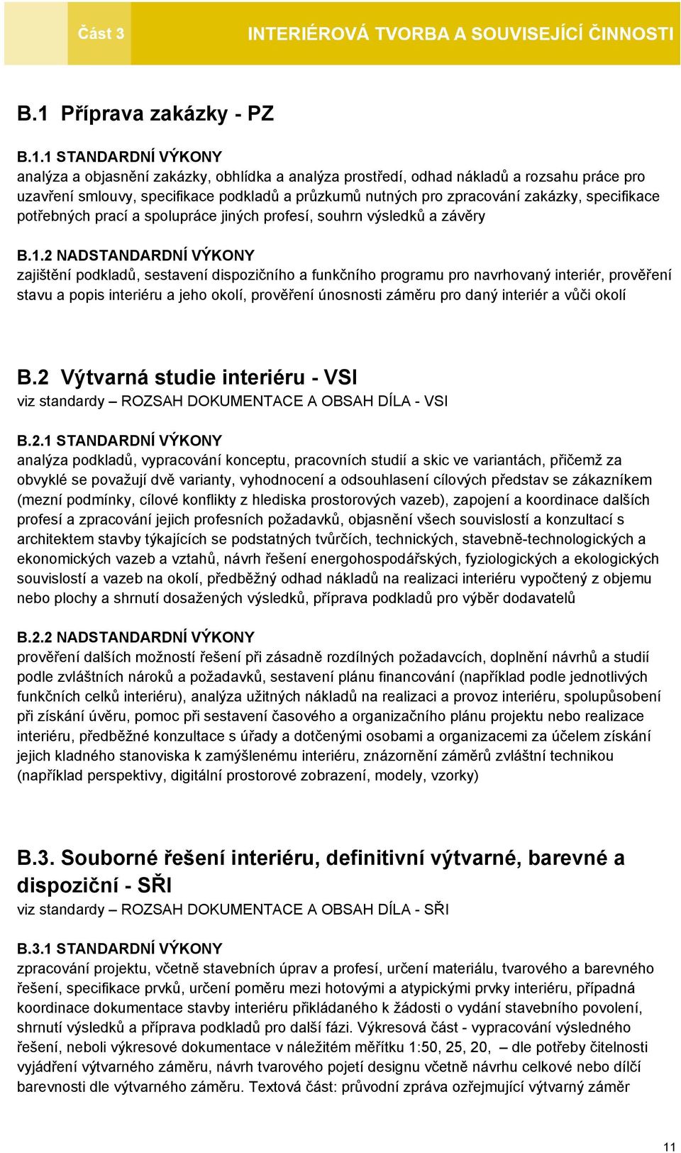 2 NADSTANDARDNÍ VÝKONY zajištění podkladů, sestavení dispozičního a funkčního programu pro navrhovaný interiér, prověření stavu a popis interiéru a jeho okolí, prověření únosnosti záměru pro daný