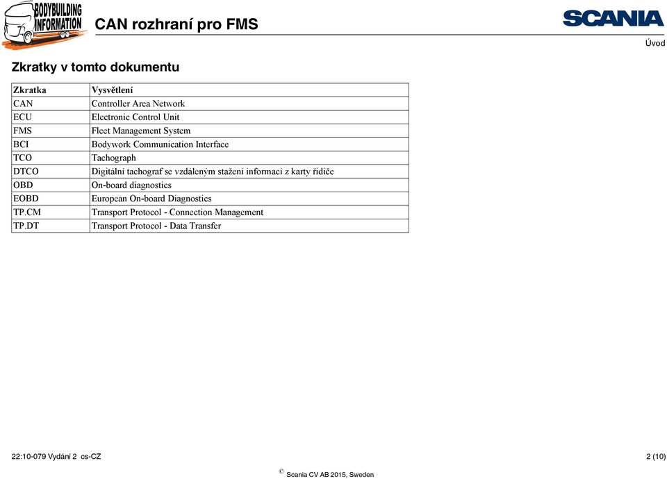 Interface Tachograph Digitální tachograf se vzdáleným stažení informací z karty řidiče On-board diagnostics