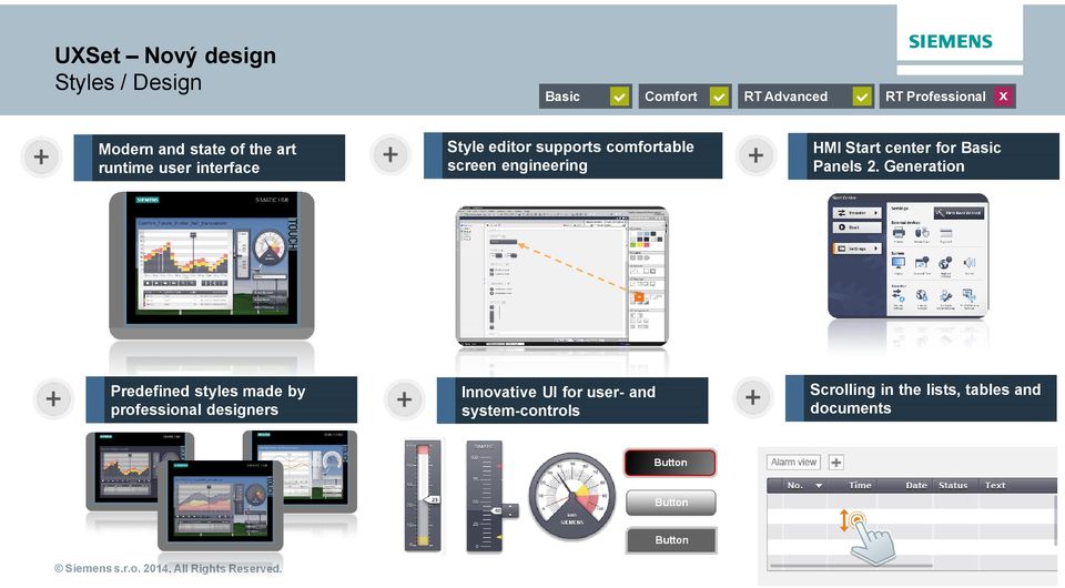 engineering HMI Start center for Basic Panels 2.