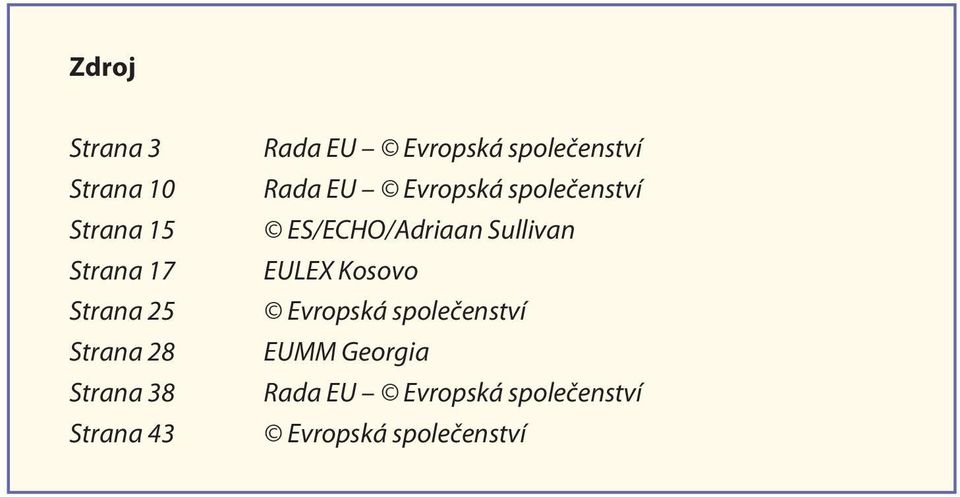 společenství ES/ECHO/Adriaan Sullivan EULEX Kosovo Evropská