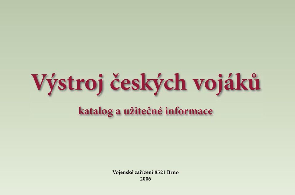 užitečné informace