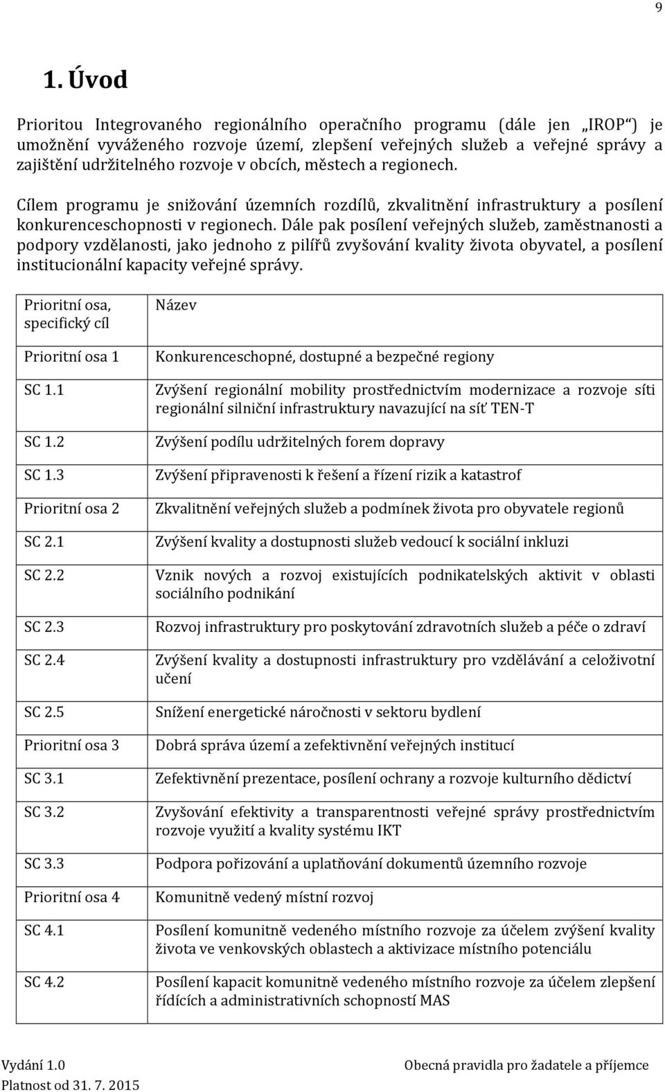 Dále pak posílení veřejných služeb, zaměstnanosti a podpory vzdělanosti, jako jednoho z pilířů zvyšování kvality života obyvatel, a posílení institucionální kapacity veřejné správy.