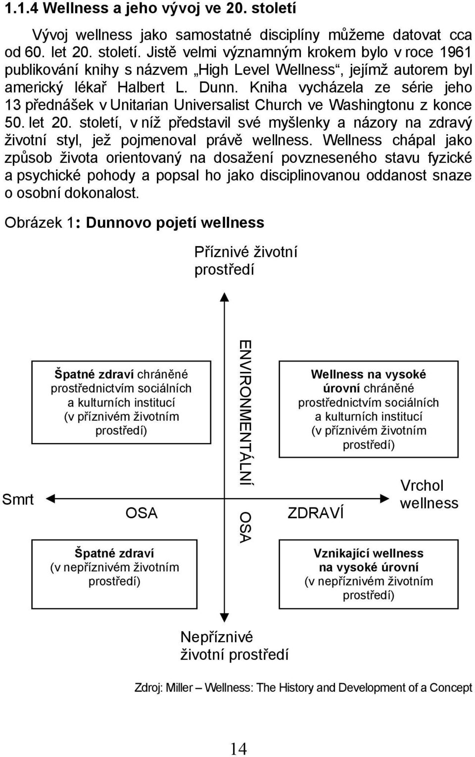 století, v níž představil své myšlenky a názory na zdravý životní styl, jež pojmenoval právě wellness.