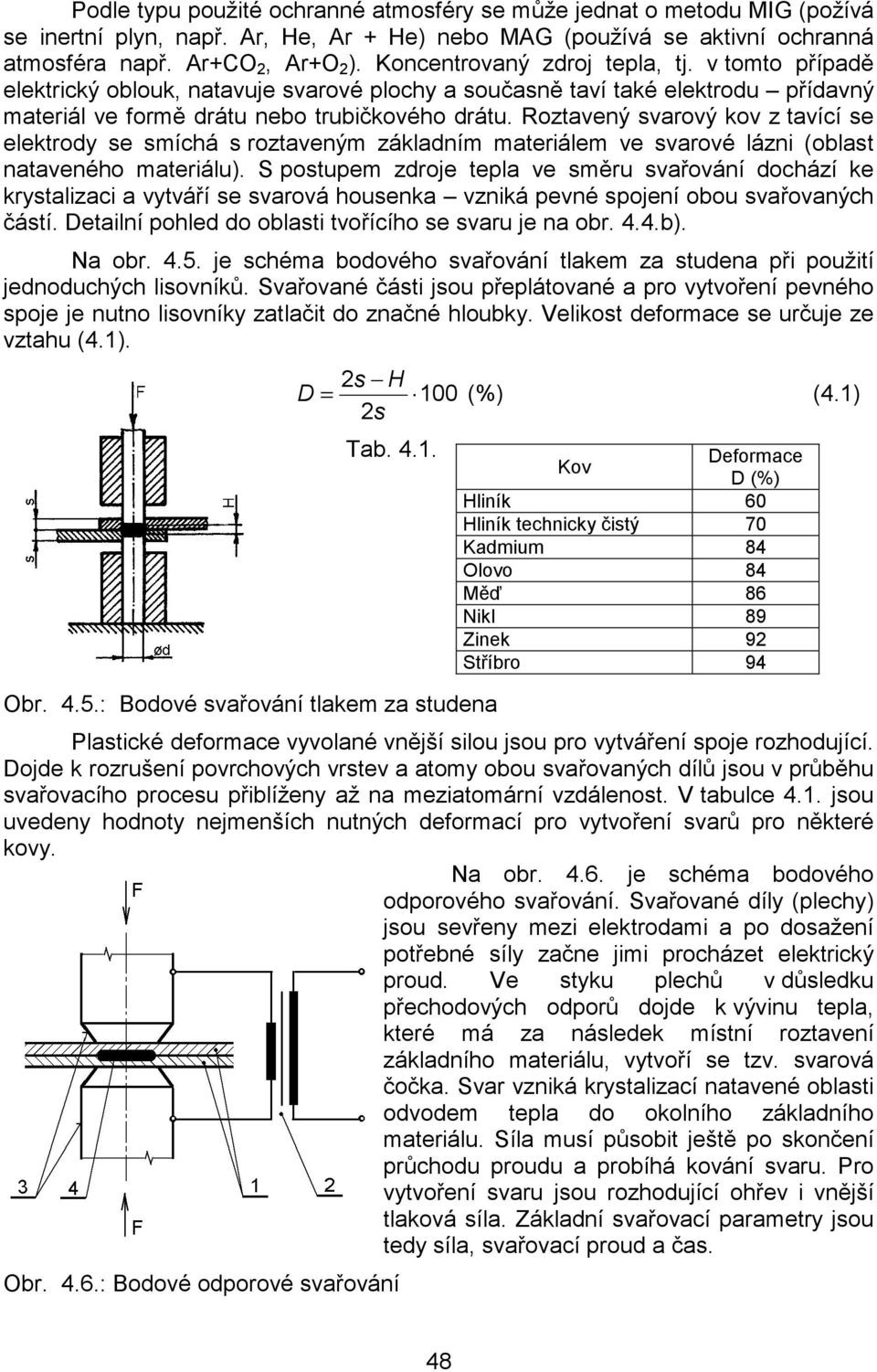 Roztavený svarový kov z tavící se elektrody se smíchá s roztaveným základním materiálem ve svarové lázni (oblast nataveného materiálu).