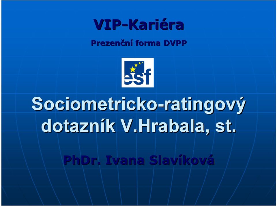 Sociometricko-ratingový