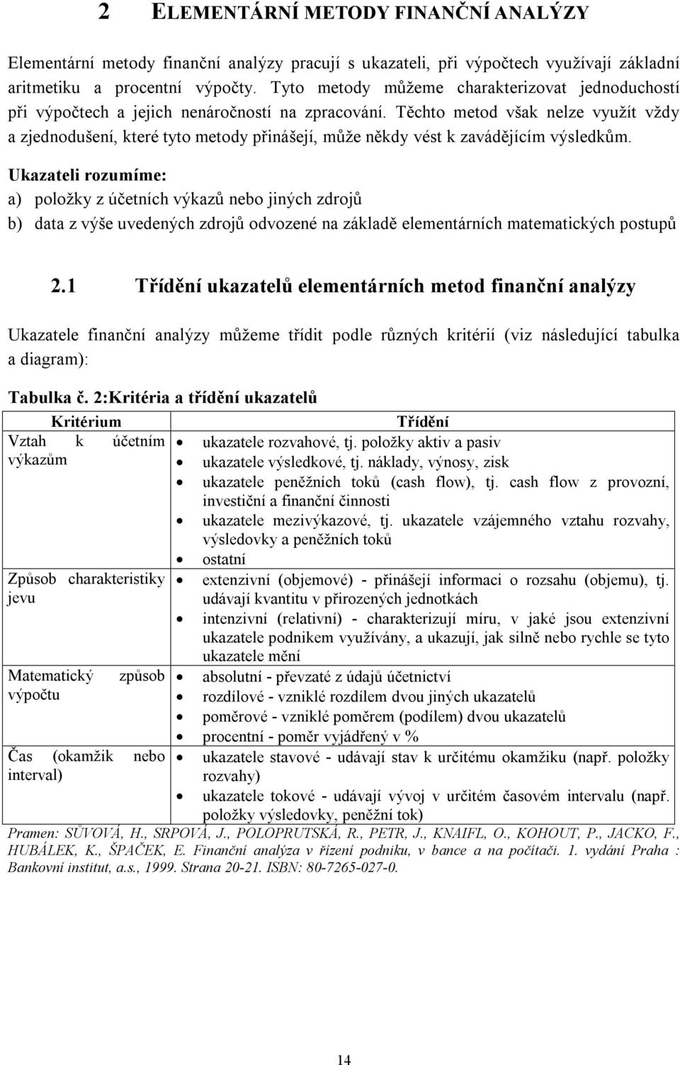 Těchto metod však nelze využít vždy a zjednodušení, které tyto metody přinášejí, může někdy vést k zavádějícím výsledkům.