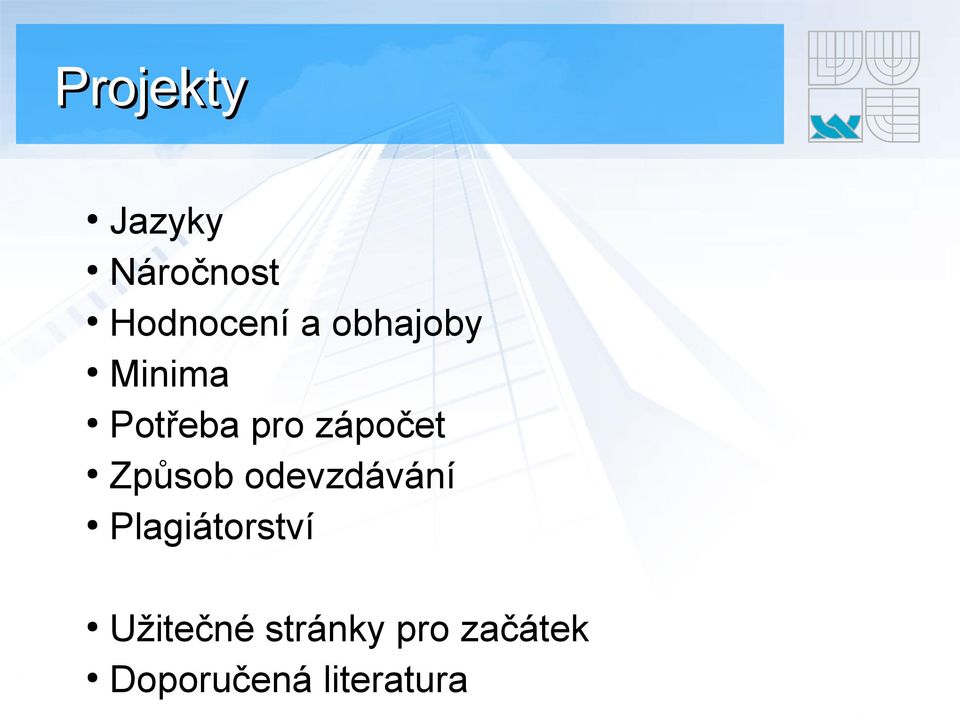 Způsob odevzdávání Plagiátorství