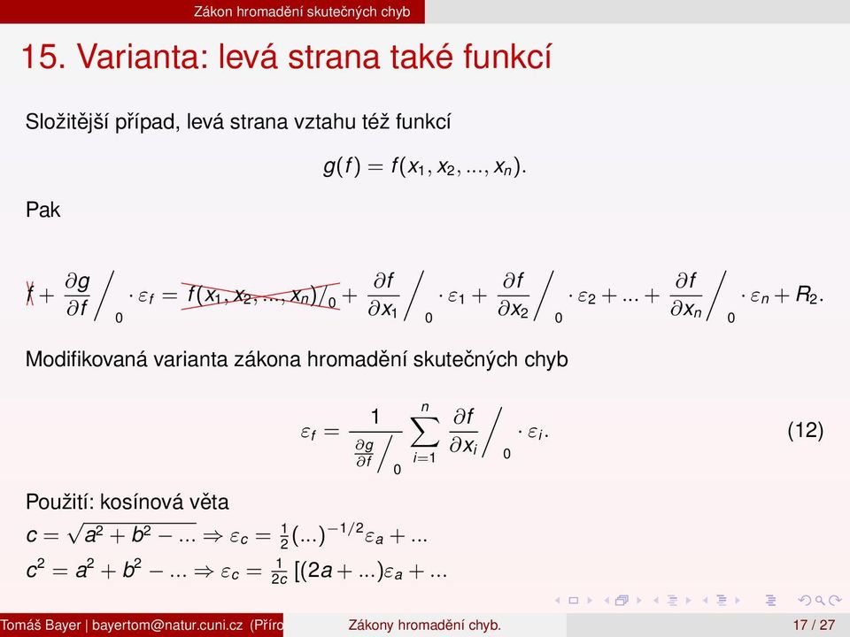 .., x n)/ + / ε 1 + / ε 2 +... + / ε n + R 2.