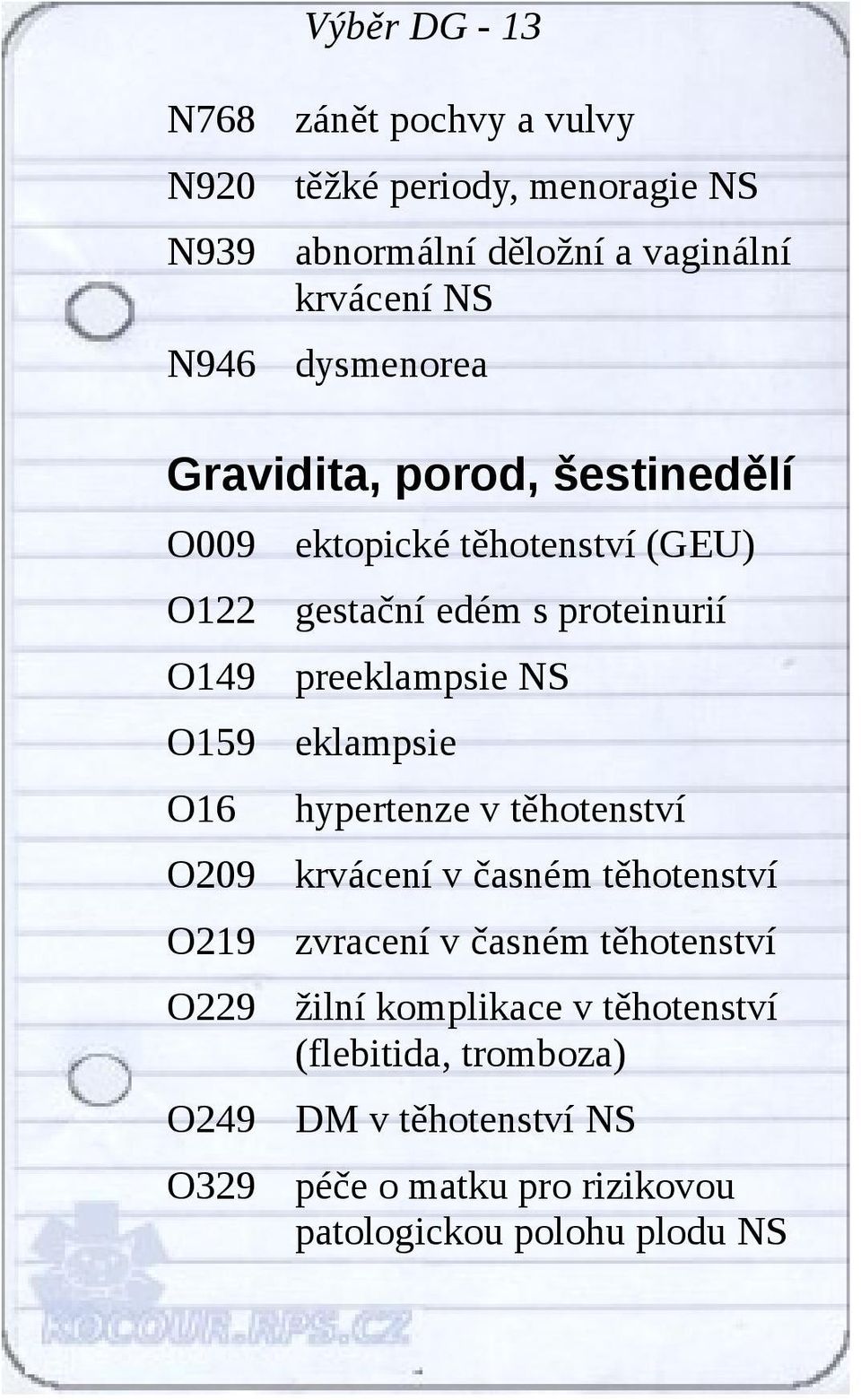 edém s proteinurií preeklampsie NS eklampsie hypertenze v těhotenství krvácení v časném těhotenství zvracení v časném