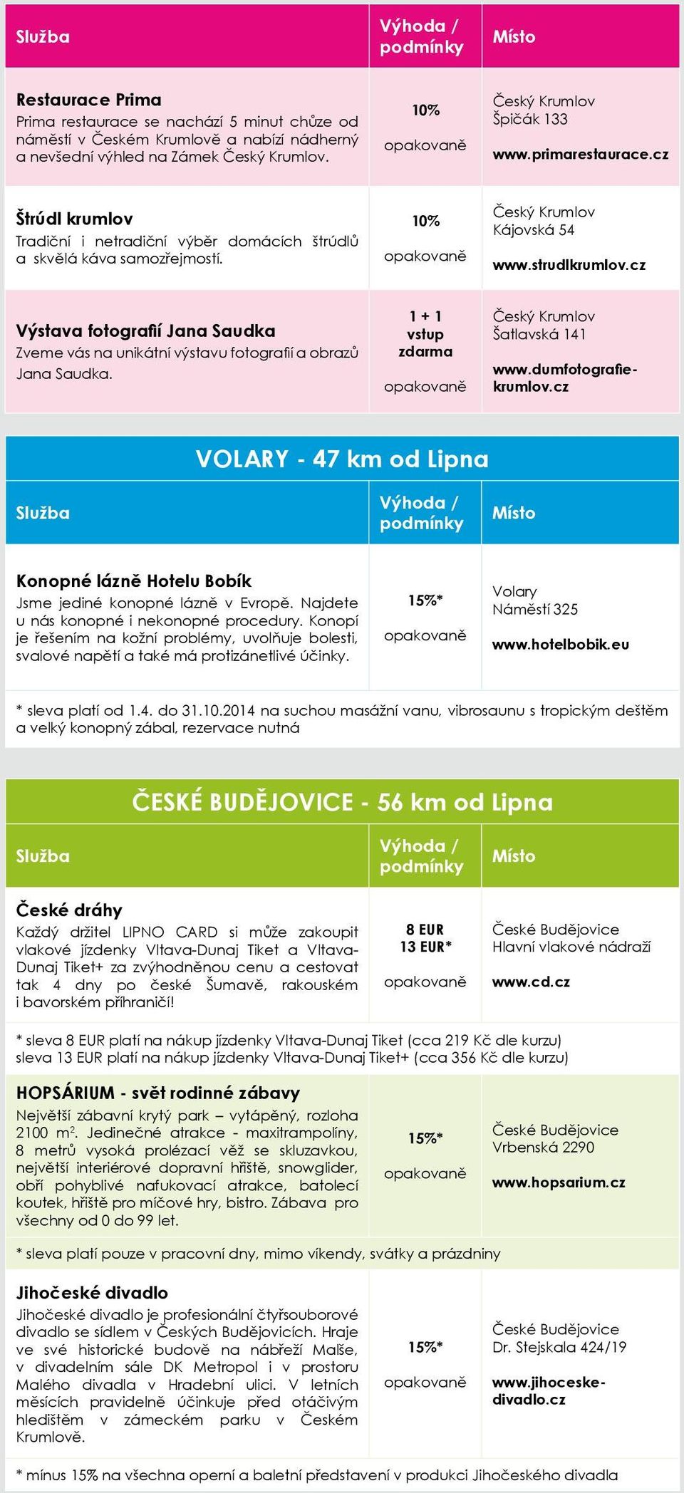 cz Výstava fotografií Jana Saudka Zveme vás na unikátní výstavu fotografií a obrazů Jana Saudka. 1 + 1 vstup zdarma Šatlavská 141 www.jihoceskedivadlo.cz www.dumfotografiekrumlov.