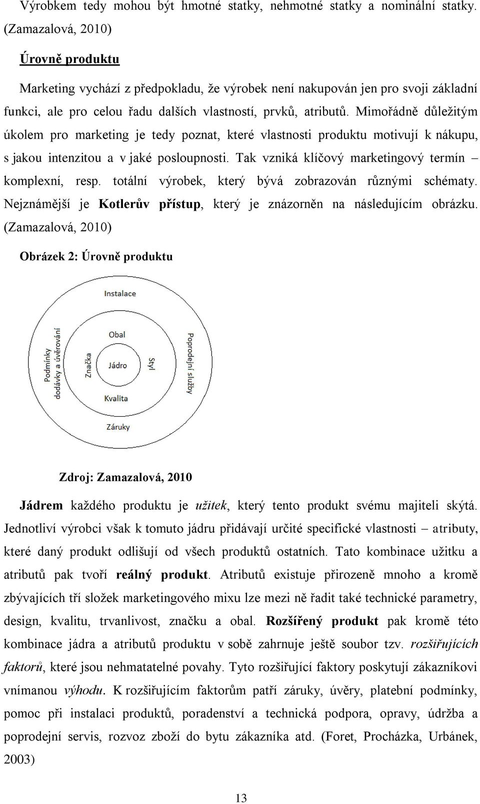 Mimořádně důležitým úkolem pro marketing je tedy poznat, které vlastnosti produktu motivují k nákupu, s jakou intenzitou a v jaké posloupnosti. Tak vzniká klíčový marketingový termín komplexní, resp.