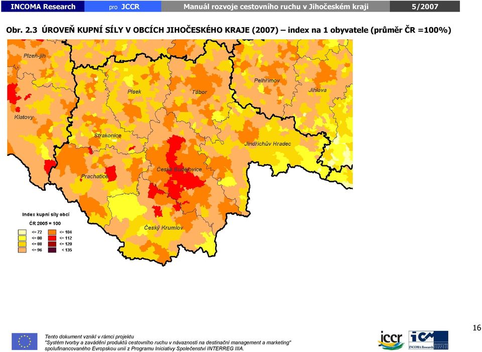 OBCÍCH JIHOČESKÉHO KRAJE