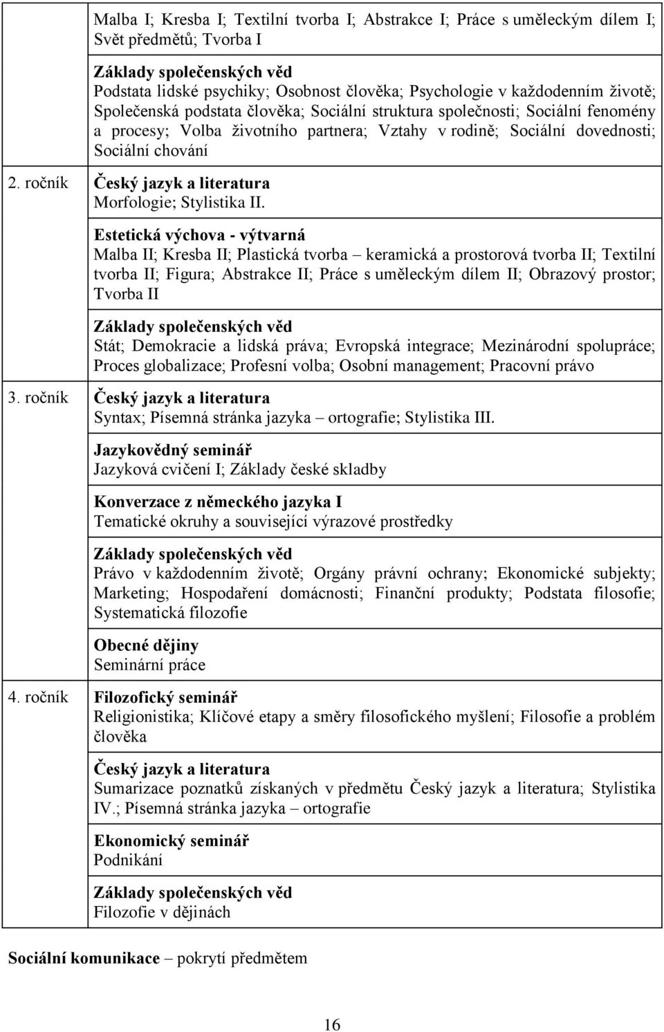 ročník Český jazyk a literatura Morfologie; Stylistika II.